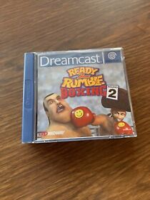 PAL Sega Dreamcast Ready 2 Rumble Boxing 1999 Complete Untested