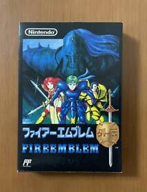 Nintendo Fire Emblem Gaiden With Box Theory Famicom Software