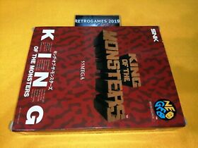 Neo Geo SNK  KING OF THE MONSTERS CARTON BOX  NEOGEO  AES 