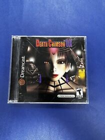 Death Crimson OX (Sega Dreamcast) Complete in Very Good Condition TESTED