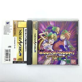 Magical Hoppers Pandemonium w/ Spine 1997 Sega Saturn SS BANDAI CRYSTAL DYNAMICS