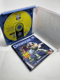 Toy Story 2: Buzz Lightyear Eilt zur Hilfe Sega Dreamcast DC guter Zustand CIB