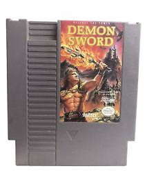 Demon Sword (Nintendo Entertainment System, 1988) NES Cleaned Tested Authentic.