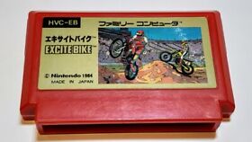 Excite Bike Nintendo FAMICOM(NES)/Only cartridge tested-a45-