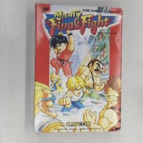 [Used] CAPCOM MIGHTY FINAL FIGHT Boxed Nintendo Famicom Software FC from Japan