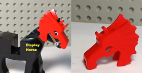 LEGO Horse HELMET RED Winged ARMOR Animal Battle Protection Kingdoms I  7419