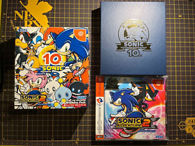 Sega Dreamcast Sonic Adventure 2 Birthday Pack LTD 10th Anniversary *Open Box
