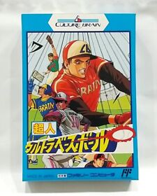 (Game) (Famicom) (FC) Chojin Ultra Baseball, Beaytiful Item, Nintendo.