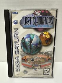 Last Gladiators Digital Pinball (Sega Saturn, 1995) COMPLETE w/Manual, Case CIB