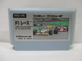 NES -- F1 RACE -- Famicom, JAPAN Game Nintendo. Work fully!! 10163
