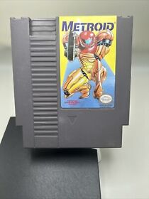 Metroid - Yellow Label Variant For Nintendo Entertainment System NES - Tested