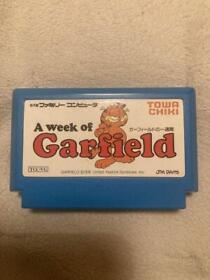 Garfield's Week Famicom Software