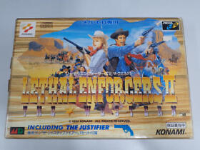 Mega CD Model No.  T 95034 Lethal Enforcers II. The Western KONAMI JAPAN