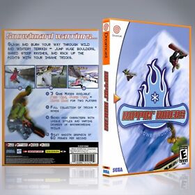 Dreamcast Custom Case - NO GAME - Rippin Riders Snowboarding