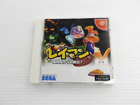Rayman Escape from Pirats DreamCast JP GAME. 9000019901269