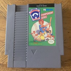 Little League Baseball - Nintendo NES Game
