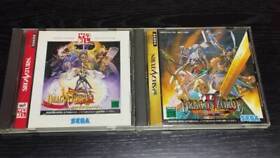 Sega Saturn DRAGON FORCE I II Set Sata Collection Series NTSC-J SS w/ Case