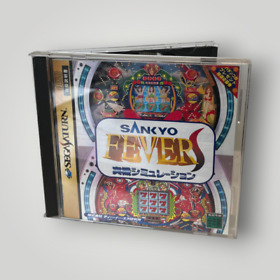 Sankyo Fever Jikki Simulation Sega Saturn Japan import USA Seller