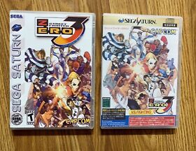 GAME CASE ONLY Street Fighter Zero 3 - Sega Saturn US or JP - Next Day Shipping