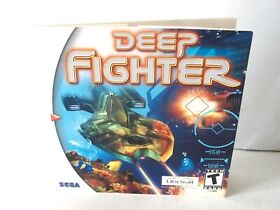 Deep Fighter Manual Only NO GAME Sega Dreamcast Instruction Booklet Original