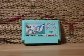 Bird Week Japan Nintendo Famicom FC NES Very Good Condition!