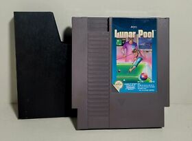 Lunar Pool Nintendo NES Game Pal Good Condition Nintendo Entertainment System