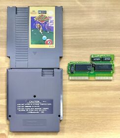 NES ~ Side Pocket ~ Data East ~ E ~ 1+ Players ~ Cleaned ~ 1987 ~ !L🎱🎱K!