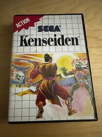 Kenseiden (Sega Master System, 1988) Tested & Working - GAME & CASE, NO MANUAL