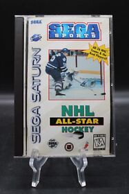 NHL All-Star Hockey (Sega Saturn) *COMPLETE IN CASE - CLEANED & TESTED*