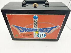 Nintendo Famicom Dragon Quest III Storage Case Japan - Import DHL 1 week to USA