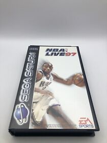 NBA Live 97 Sega Saturn W/Manual Retro PAL 1997 #0024