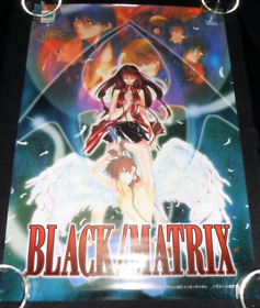 Black Matrix Sega Saturn NEC Authentic B2 Poster Japan Store Display