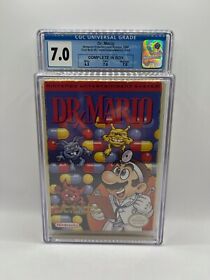Dr. Mario (Nintendo NES, 1990) con clasificación CGC 7,0