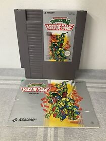 Nintendo Nes  Teenage Mutant Hero The Arcade Game Cart  Only And Manual Only