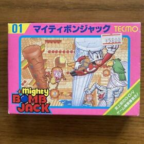 USED MIGHTY BOMB JACK Famicom Nintendo 2087 fc