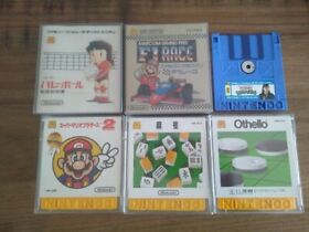 Nintendo NES Famicom Disk System Game Lot Super Mario Bros 2 Lost Levels etc
