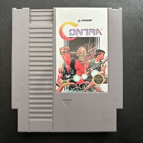 Contra (1988) Nintendo NES W/sleeve and Konami Code!