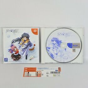 Dreamcast SNOW Spine * Sega dc