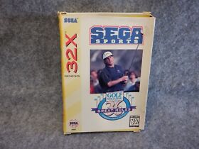 Sega 32X - Sega Sports Golf Magazine Presents 36 Great Holes - Great Condition
