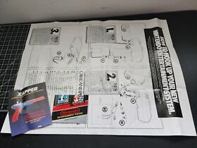 NES Nintendo Control Deck System Console Inserts Manual Instructions Poster ONLY