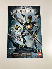 LEGO Bionicle 8952 INSTRUCTIONS ONLY S074