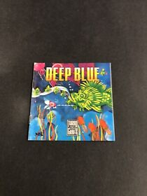 Deep blue turbografx Manual Only Canadian