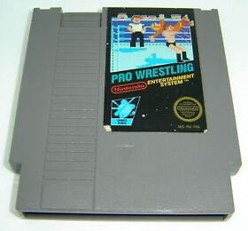 PRO WRESTLING Game Rare PAL Version Cartridge For Nintendo NES Games Consoles