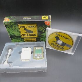 Seaman Kindan no Pet Dreamcast with Microphone and VMU OEM Japanese Version
