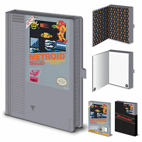 Nintendo - NES - Metroid - Taccuino di lusso A5, Notebook 15x21cm