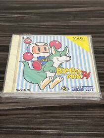 Bomberman 94 PC Engine PCE with manual and case From Japan Used