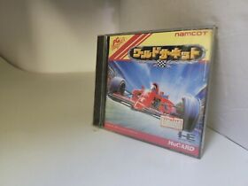 NEW W/Torn Factory seal World Circuit Racing  game for PC Engine Hu Card     #B5