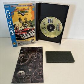 Cadillacs and Dinosaurs: The Second Cataclysm (Sega CD, 1994) Complete Tested