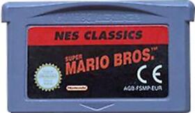 Super Mario Bros NES Classic Nintendo Game Boy Gameboy Advance Action Videospiel