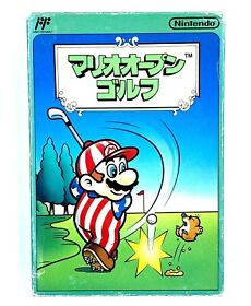 (Cartridge Only) Nintendo Famicom mario open golf Japan Game
